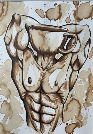 Body Builder CoffeeMan